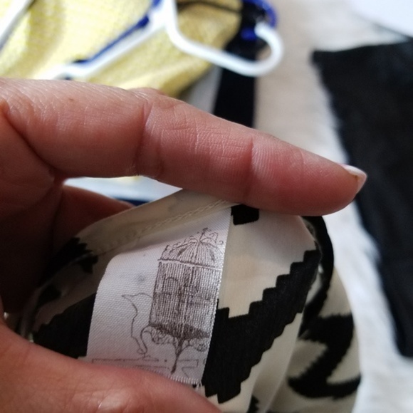 Anthropologie Francesca's Chevron Pattern Blouse - Picture 7 of 8